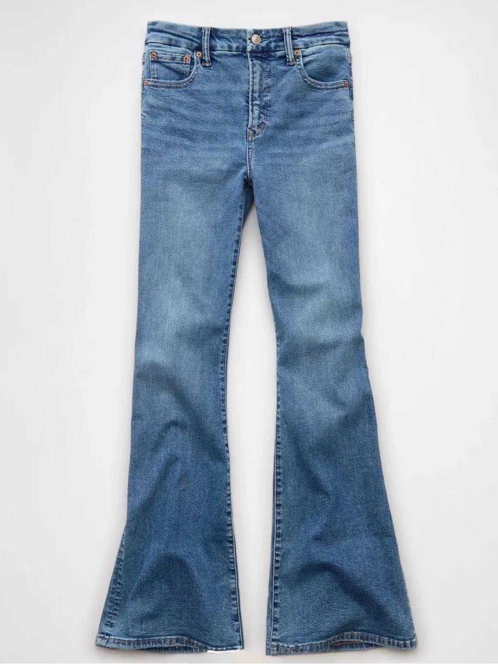 NWOT American Eagle AE Super High-Waisted Flare Jean
